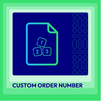 Custom Oder Number